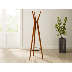 Orange discount coat rack